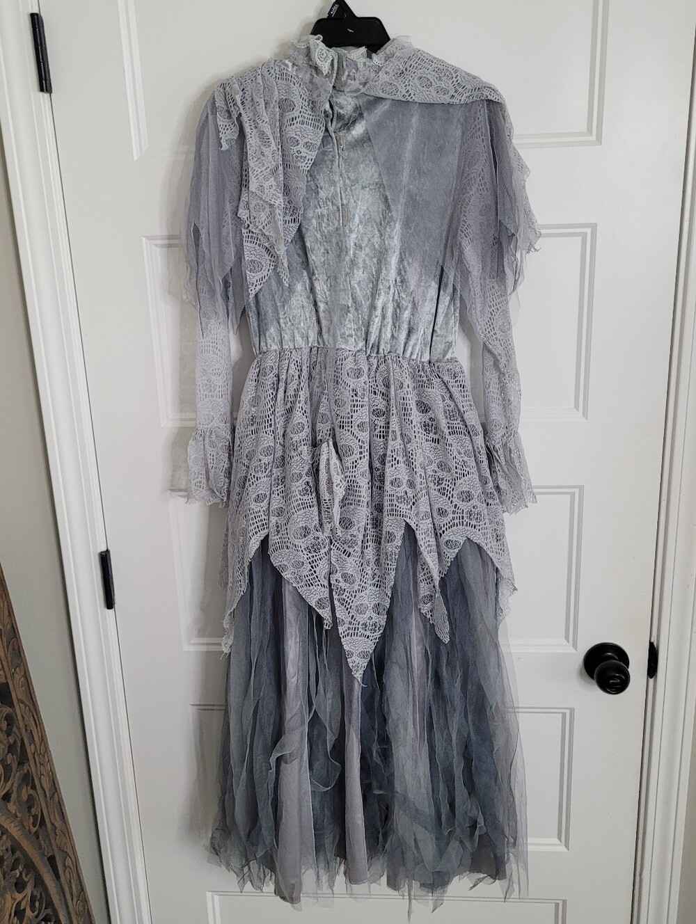 NWT Hallow's Eve Ghost Bride Costume Size M 10 - Picture 2 of 10